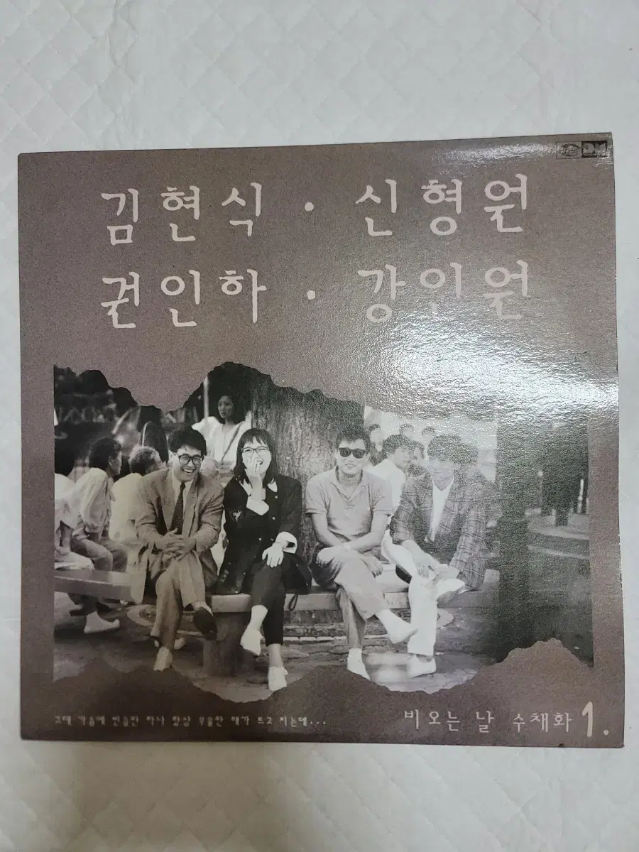 비오는날수채화 lp